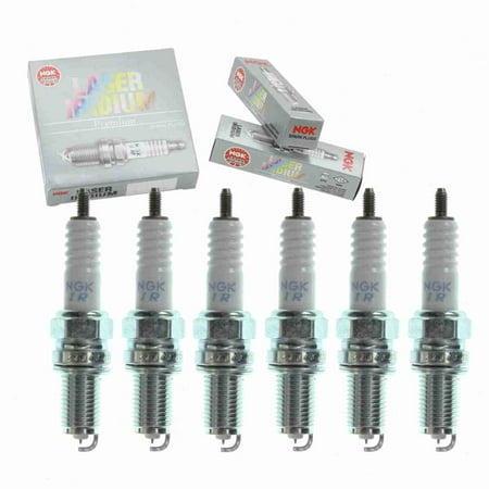 6 Pc NGK 4742 Laser Iridium Spark Plugs for 61139093000 Ignition Wire Secondary