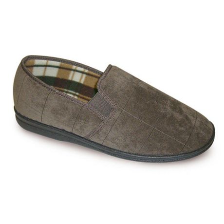 Tender Tootsies Men's 18Johnsonw17 Johnson Slippers Brown 11