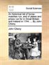 An Historical List of Horse-matches Run and of Plates and Prizes Run for in Great Britain and Ireland in 1744 by John Cheny Paperback | Indigo Chapter