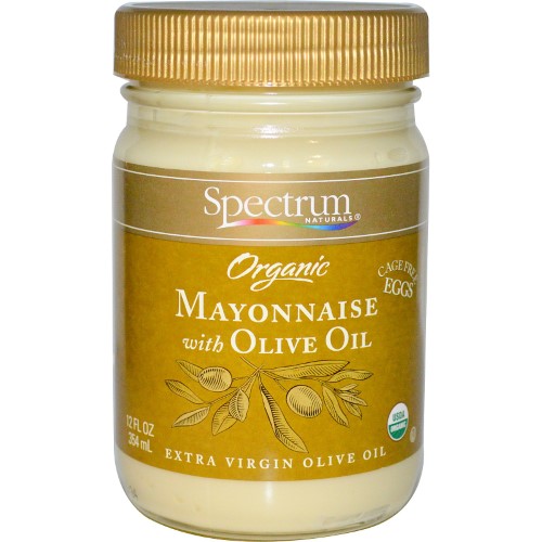 Spectrum Naturals, Organic Mayonnaise with Olive Oil, 12 Fl Oz (pack of 6)