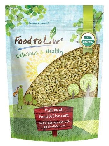 Food To Live Organic Rye Berries 