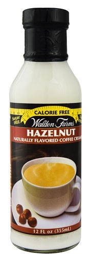 Walden Farms Naturally Flavored Calorie Free Coffee Creamer Hazelnut - 12 Fl Oz Pack of 6
