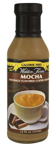 Walden Farms Naturally Flavored Calorie Free Coffee Creamer Mocha - 12 Fl Oz Pack of 6