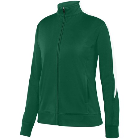 Augusta M Ladies Medalist Jacket 2.0 Dark Green/White 4397