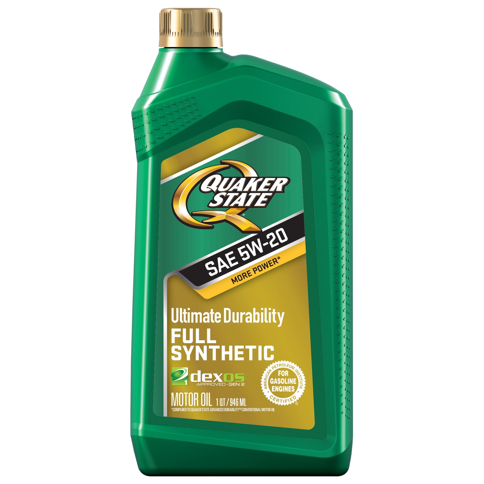 Quaker State Full Synthetic 5W-20 Motor Oil  1 Quart