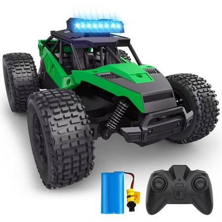 Wupuaait 1:20 Scale Remote Control Toy Car  2WD High Speed 30 Km/h All Terrains Electric Toy Off Road RC Car Truck for Adults and 5-12 Years Old Kids 