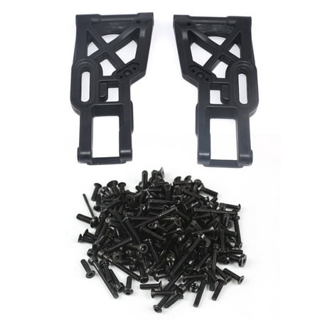 2 Set for 1/8 9116 9020 9021 9072 9071 9203 08421 RC Car Parts  8041 Front Lower Arm & 8106 Screws Set