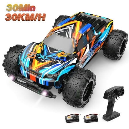 Anself RC Cars 1/22 Scale 4WD Off-Road Remote Control Car with 30+KM/H High Speed  2.4 GHz All Terrain Monster Trucks with 2 Rechargeable Battery for 