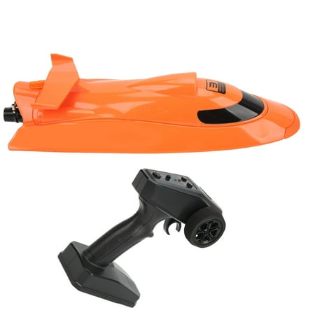RC Boat  390 Motor  2.4 GHz Wireless 30 Km/h  150m  2 Colours  Incl. Battery  Charging Cable  Waterproof Crash Electric Remote Controlled Racing Boat 