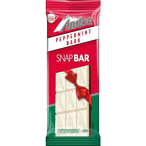 Andes Peppermint Bark XL Bar  4 Oz