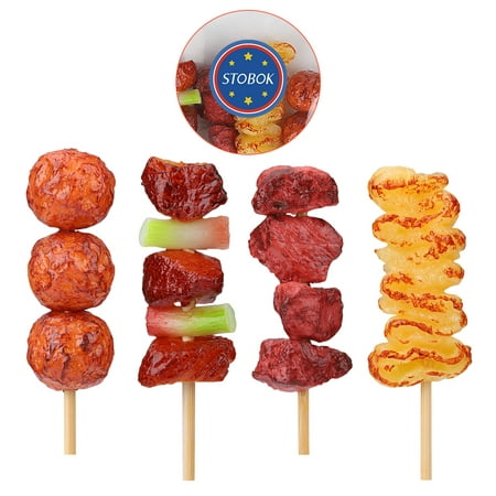 Kids Grill Toys Food Barbecue Playset Bbq Beef Roast Play Set Kitchen Fake Kid Realistic Plastic Mini Cooking Strings