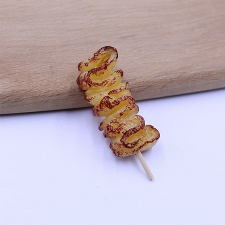 Food Grill Kids Barbecue Kitchen Play Fake Model Meat Bbq Artificial Realistic Toys Pretend Roast Set Beef Mini Playset