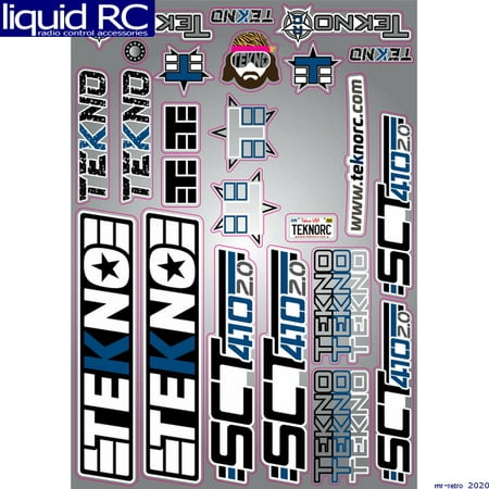 Tekno RC 9546 Decal Sheet (Sct410 2.0)