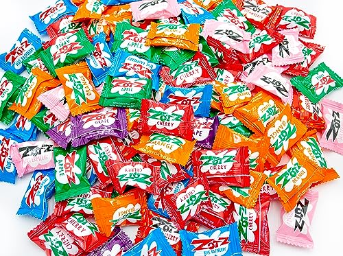 TOOTSIE ROLLS JUNIORS Taffy Candy 1 Lb - Donty-Tonty Bulk Tootsie Rolls Candy Bag  Individually Wrapped  Gluten-Free Candy  Chocolate Chewy Candy (42