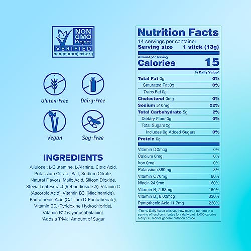 Liquid I.V. Sugar-Free Hydration Multiplier - White Peach – Powder Packets  | Electrolyte Drink Mix | Easy Open Single-Serving Stick | Non-GMO | 14 thumbnail