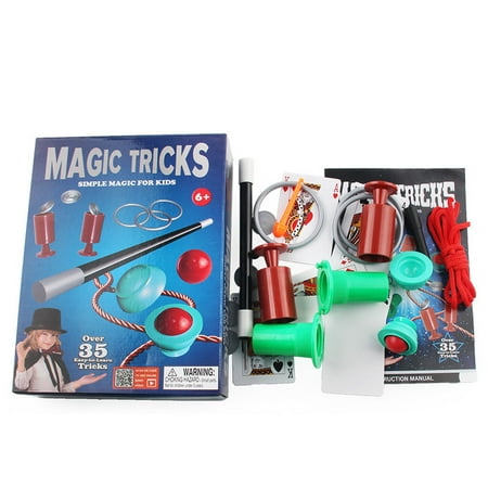 Magic Tricks Set Magician Show up Kids Props Toy for Kids with Toy Color:NO.2564