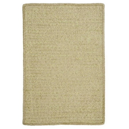 Colonial Mills Rug Simple Chenille Braided Rug - Sprout Green - 12ft. X 15ft.