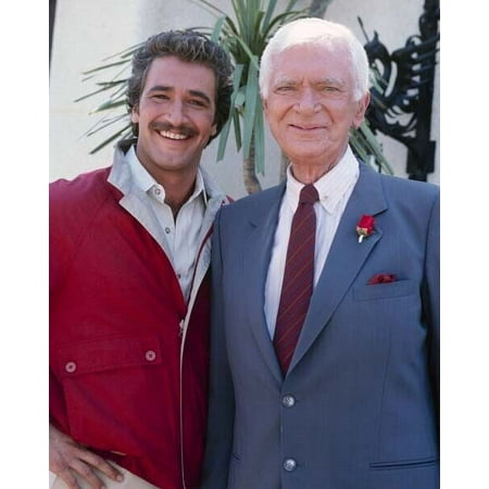 Matt Houston 1985 TV Lee Horsley as Matt Buddy Ebsen as Uncle Roy 8x10 Photo
