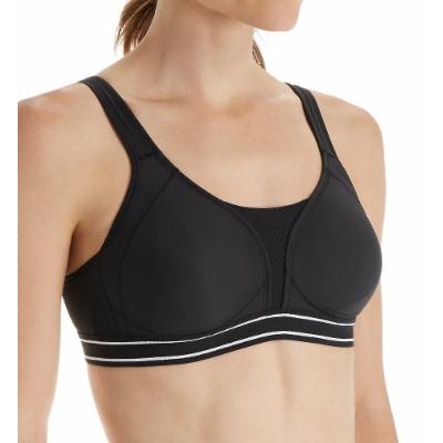 Amoena Bra: Low-Impact Sports Bra 2654, Women's, Size: 34 D, Black