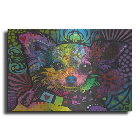Luxe Metal Art  Chi Chi  by Dean Russo  Metal Wall Art  16 X12