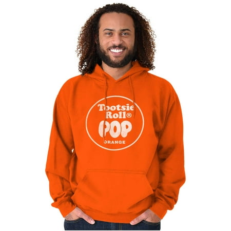 Tootsie Roll Pop Orange Flavor Unisex Plus Size Hoodie Brisco Brands 4X