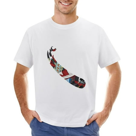 Tide Chart Men’s Graphic T-shirt Vintage Short Sleeve Sport Tee White L