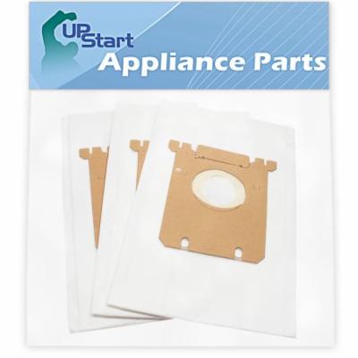 3 Replacement AEG-Electrolux Essensio AEO 5400-5499 Style S Vacuum Bags - Compatible AEG-Electrolux S-Bag Vacuum Bags