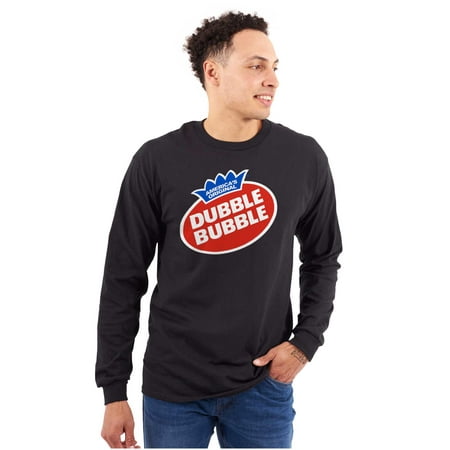 Vintage Dubble Bubble Gum Double Logo Long Sleeve TShirt Men Women Brisco Brands M