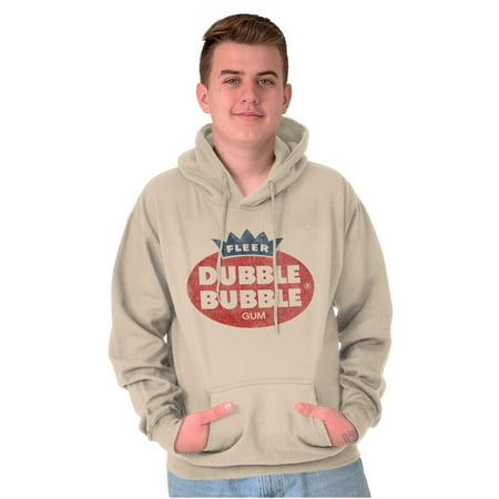 Retro Vintage Dubble Bubble Gum Logo Hoodie Sweatshirt Women Men Brisco Brands L