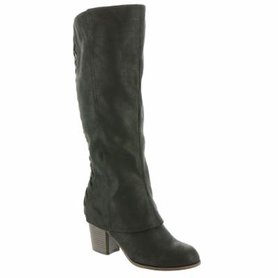 Fergalicious Tootsie Wide Calf - Womens 8.5 Black Boot Medium