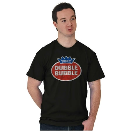 Vintage Dubble Bubble Gum Double Logo Men S Graphic T Shirt Tees Brisco Brands 5X