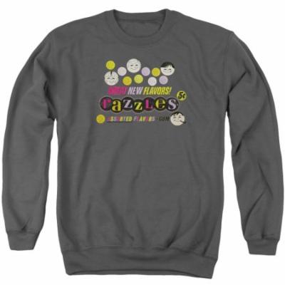 Dubble Bubble Nostalgic Candy Razzles Retro Box Adult Crewneck Sweatshirt