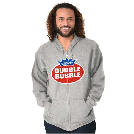 Vintage Dubble Bubble Gum Double Logo Zip up Hoodie Men S Women S Brisco Brands M