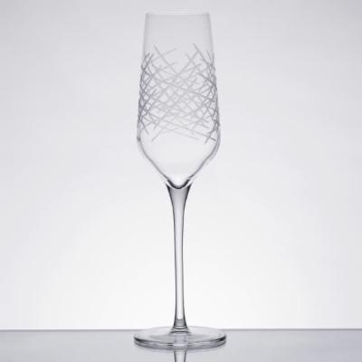 Master's Reserve 9332/69477 Renewal 8 Oz. Crosshatch Champagne Flute - 12/Case