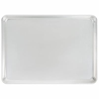 Vollrath 9303 Wear-Ever Half Size 19 Gauge 13 X 18 Wire in Rim Aluminum Bun / Sheet Pan