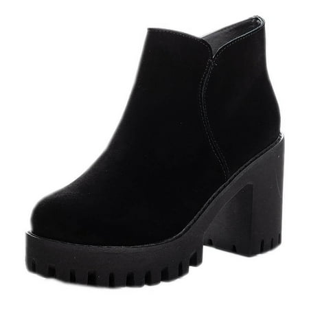 GWAABD Cute Booties for Women Boots Boots Ankle Retro Ankle Women S Boots for Women Shorts Shoes Women S Boots