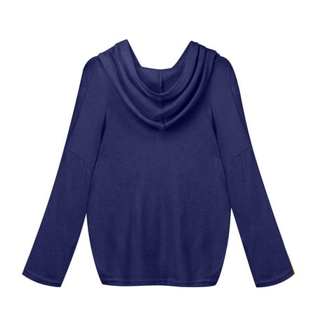 LBLOE Women S Lightweight Long-Sleeve V-Neck Solid Color Tunic Sweater Tops (Available in Plus Size)