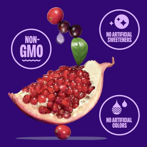 Revl Fruits™ 100% Juice, No Added Sugar, Cranberry Pomegranate Acai, Berry Wild, 32 Fl Oz. Carton thumbnail
