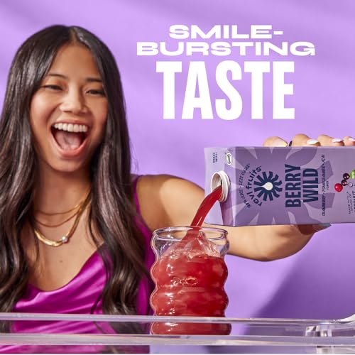 Revl Fruits™ 100% Juice, No Added Sugar, Cranberry Pomegranate Acai, Berry Wild, 32 Fl Oz. Carton thumbnail