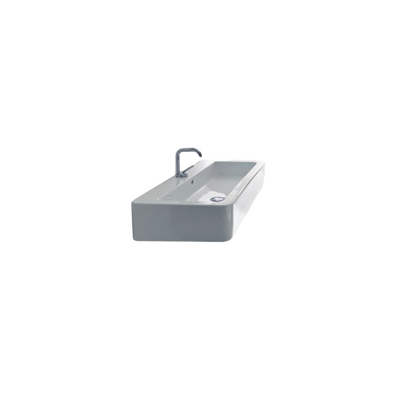 Ws Bath Collections Ego 3251 Dedrio 35-7/16  Ceramic Wall Mounted / Vessel Bathroom Sink -