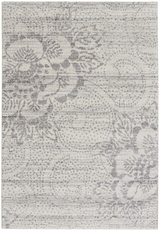 Capel Channel Grey 4742 330 Machine Woven Rugs - 9' 2