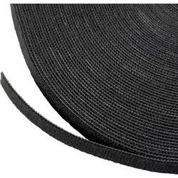 Label the Cable PRO1210 Hook-and-loop Tape Black for Racking and W