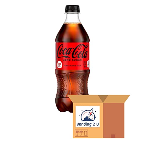 Coca Cola Zero Sugar Coke Soda, 20oz Bottles,10 Units thumbnail