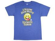 Tootsie Roll Pop Mens I Know How Many Licks It Takes Distressed T-Shirt