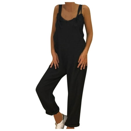 GWAABD One Piece Jumpsuit Dungarees Overalls Romper Women Baggy Size Casual Plus Jumpsuit Playsuit Loose Women S Jumpsuit