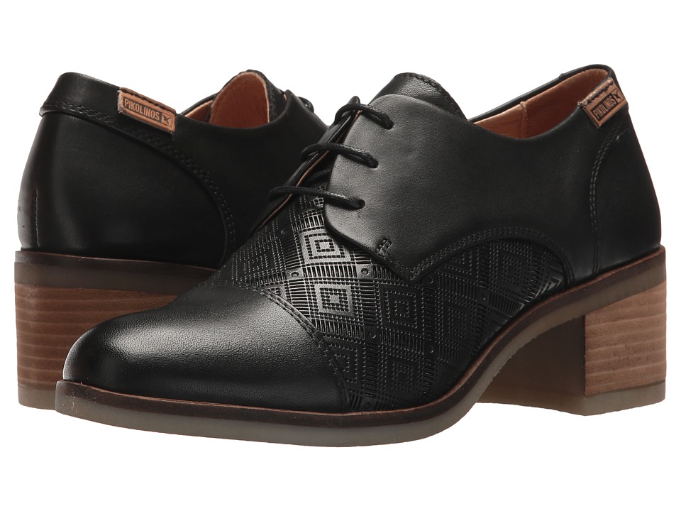 Pikolinos - Porto W6J-5796 (Black) Women's Lace-up Boots