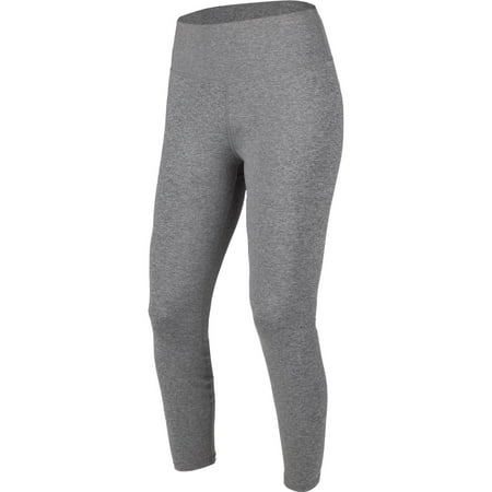 FXR Womens Warrior I Legging Grey Heather High Waistband Flatlock Coverstitch - Small 231220-0700-07