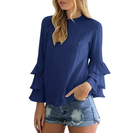 GWAABD Womenweatshirt Women S Pullover Lapel Zipper Leg Pattern Sweater