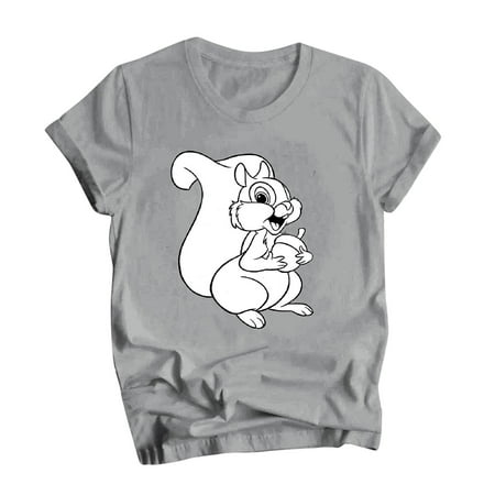 CLZOUD Womens Shirt Dress Grey Funny Print T Shirt for Women Cute Grapic Leopard Shirts Family Blouse Gifts Tops Tee Xxl