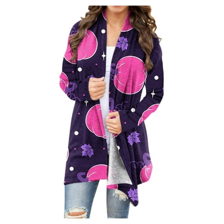 QUYUON Fall Cardigans Sale Long Sleeve Women Cardigans Polyester Fall Cardigans Women Cardigan Jacket Style Q-4722 Winter Knit Sweater Outerwear Coat 
